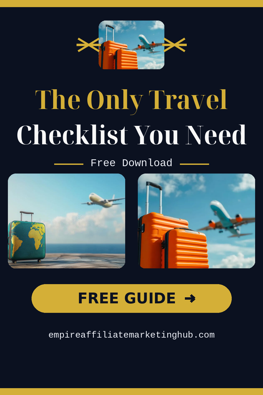 The Only Travel Checklist You Need � Free Download