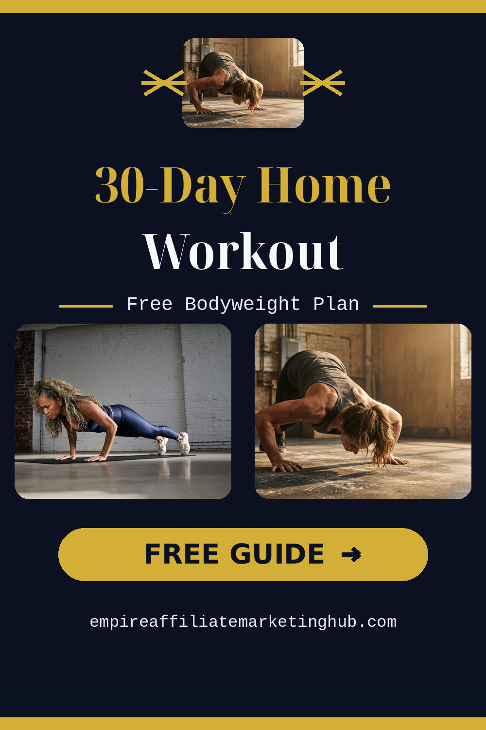 30-Day Home Workout � Free Bodyweight Plan
